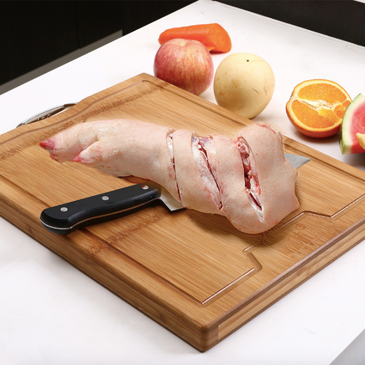 The Perfect Cutting Board: Whole Bamboo Carbonized Cutting Board